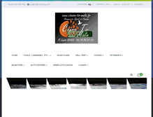 Tablet Screenshot of chasse-tir-malin.fr
